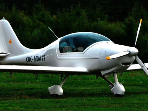 Light aircraft aircraft canopy - PLEXIGLAS® - PLEXIWEISS GMBH - acrylic / tinted