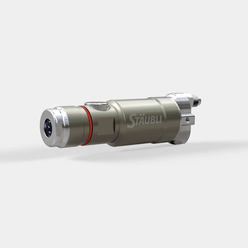 Quick coupling - HFO-1234yf (R-1234yf) - STÄUBLI Connectors - straight / air and gas / stainless steel