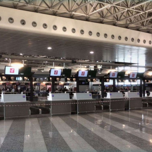 Check-in counter - Malpensa T1 - Varese - CUTINI GROUP SRL - for airport