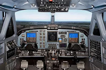 Aircraft simulator - Fidelity Flight Simulation, Inc. - training / cockpit