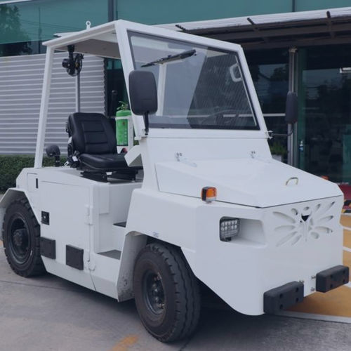 Towing tractor - FOX 4-E - BLISS-FOX by Panus GSE - for aircraft / electric / towbarless