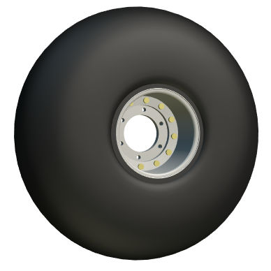 Light aircraft tire - WT-70072 - Stomil-Poznan - main landing gear / 18in / 8,2"