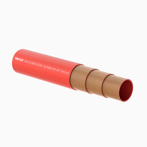 VMQ hose - Vena®Sil LL-RT - Venair - silicone / cooling / construction