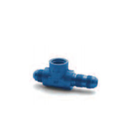 Threaded fittings - MS24388 - Aerocom Specialty Fittings, Inc. - T-shaped / 37° flare / for gas