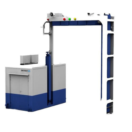 Truck scanner - FS6000 - DETEKTIN - Revendeur exclusif de NUCTECH - for container / inspection / X-ray