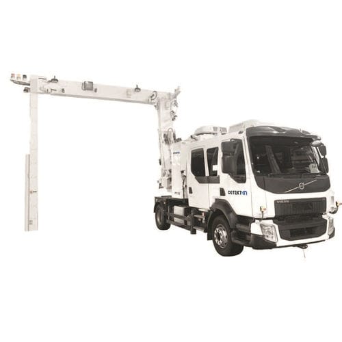 Truck scanner - MT1213LE - DETEKTIN - Revendeur exclusif de NUCTECH - for container / inspection / X-ray