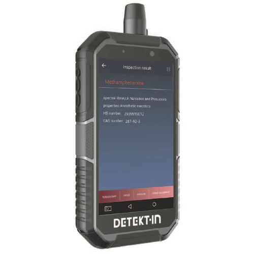 Explosives detector - RT6000S - DETEKTIN - Revendeur exclusif de NUCTECH - trace / for chemicals / WiFi