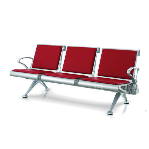 Airport beam chair - SJ9082 - Guangdong Oshujian Furniture Manufacturing Co., Lt - 3-seater / 4-seater / 2-person