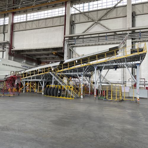 Aeronautic wing dock - 45 - Shanghai Ifly GSE Co.,Ltd. - tail / nose / fuselage