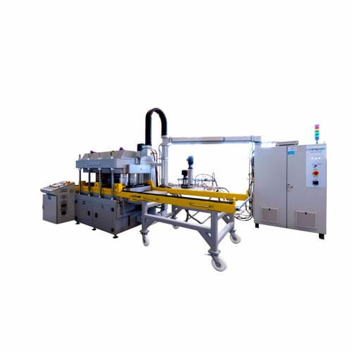 Electric press - Coexpair s.a. - forming / for aeronautics / vertical