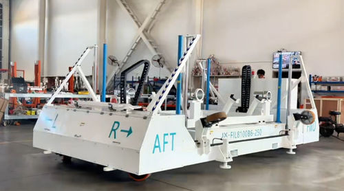 Transfer trolley - JX-FIL8100B6-250 - Shanghai Junxun Aviation Technology Co.,Ltd. - handling / assembly / for aircraft maintenance