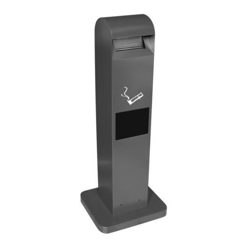 Floor-standing ashtray - 899615 - JVD - rectangular / for airport