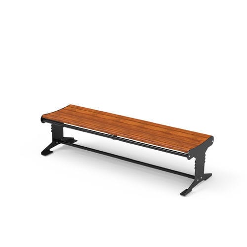 Airport bench - HERITAGE I - Bluestream - wooden / metal