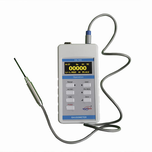 Digital gaussmeter - DX-103A - Xiamen Dexing Magnet Tech. Co., Ltd. - portable / for the aeronautical industry