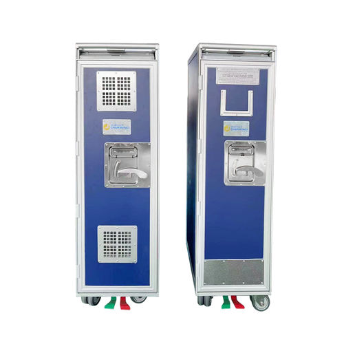 Full-size aircraft meal trolley - Shantou Luoyi Trading Co., LTD - with dry ice