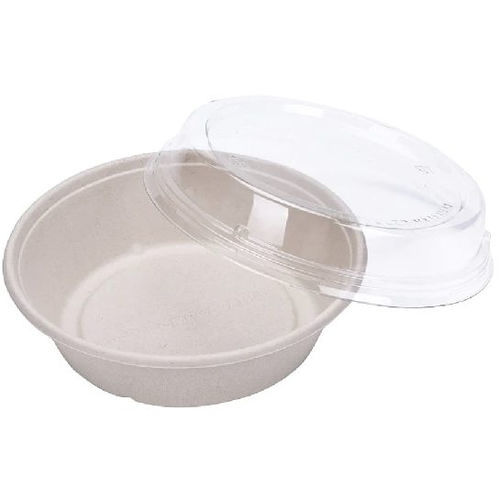 Aircraft cabin bowl - Bagasse Sugarcane - Sky Blue - plastic / disposable / biodegradable