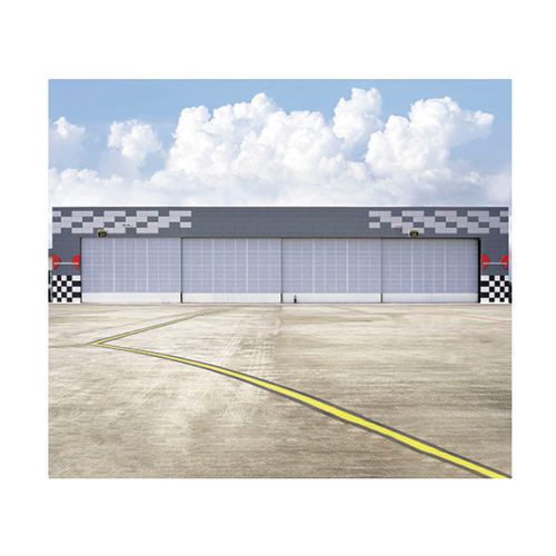 Sliding hangar door - Gandhi Automations – Hangar Doors - for helicopter / for aircraft / industrial