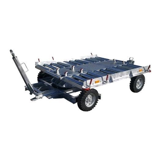 Container dolly - FCD-1500 - Fenixplus - 2-axle / for air cargo / for airport
