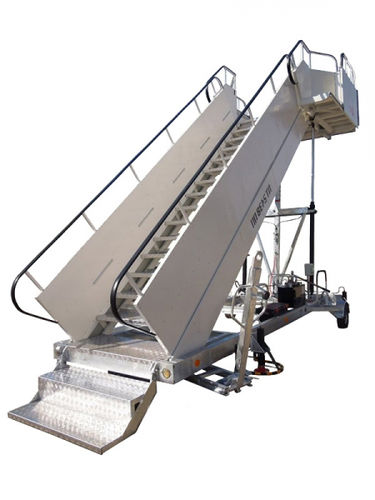 Boarding stairs - Pt-2438-PP - Fenixplus - mobile / for aircraft / for passengers