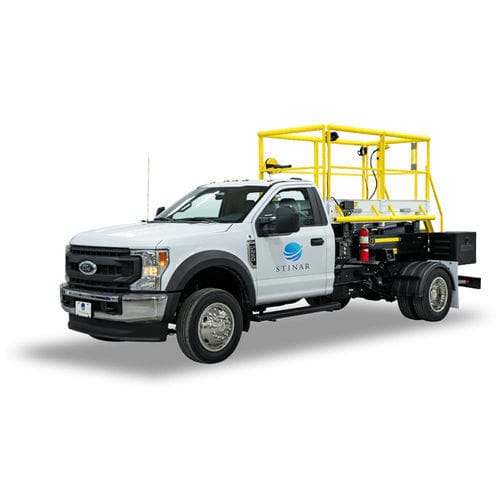 Maintenance lifting platform - MHL-316 - Stinar LLc. - working / scissor / for aircraft