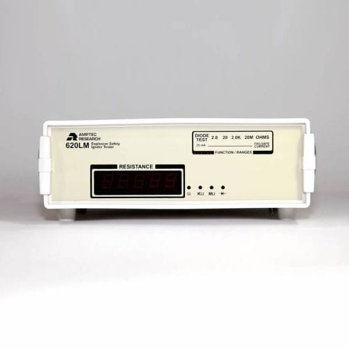 Portable megohmmeter - 620LM - Amptec Research - 4-wire / for the aeronautical industry