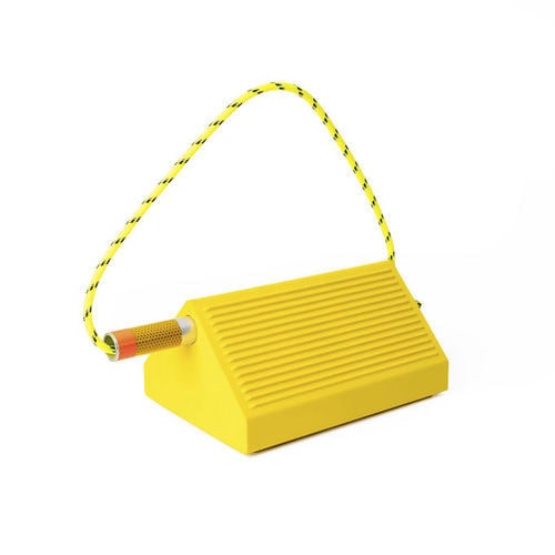 Aircraft wheel chock - Mark 32 Rope-b - Rosen InnovatIon AB - rubber / polyurethane / A320
