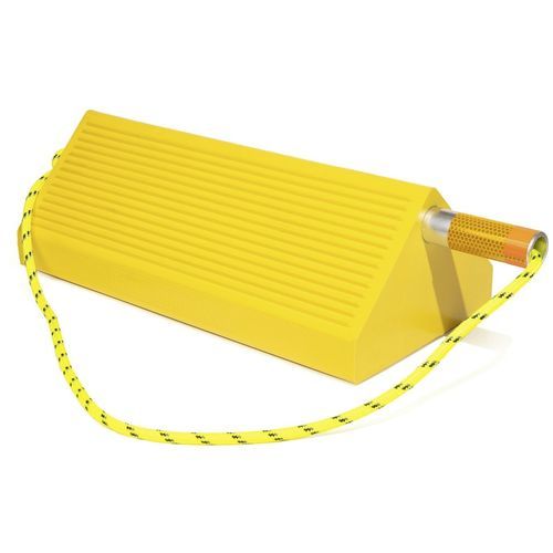 Aircraft wheel chock - 36440-205 - Rosen InnovatIon AB - rubber / polyurethane / A320