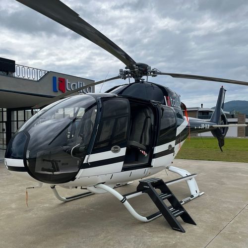 Access stepladder - AM-LDR-120-K01 - AEROMOB - for helicopter