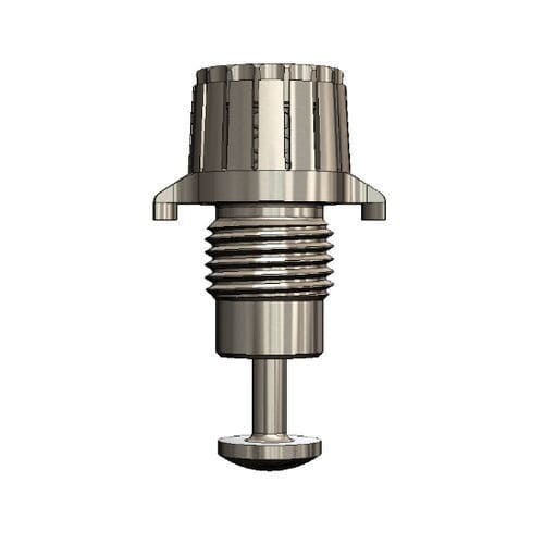 Round plug - Click-Loc - male / metal / self-locking