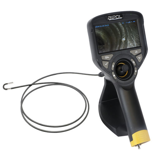 Flexible videoscope - PRO S+ - Bipol - for the aeronautical industry / articulated / 4-way