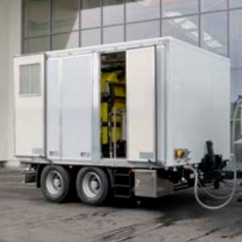 Longer work trailer - tandem - Maschinenbau Cernota GmbH & Co. KG - equipment / 2-axle / for airport