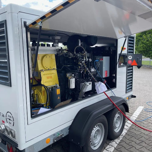 Mobile twister trailer - power 30 - Maschinenbau Cernota GmbH & Co. KG - equipment / container / 2-axle