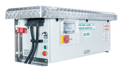 Electric ground power unit - APU400/1600A - Fixed Ground Power Unit - RECK SOLAR und ELME ELEKTROMECHANIK GmbH - fixed / runway / hangar