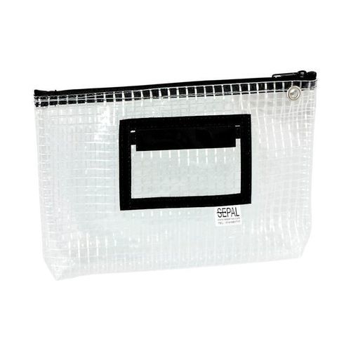 Freight transportation transport bag - Sacoche Multifonction en Cristal Armé - SEPAL - transparent / high-resistance / reinforced
