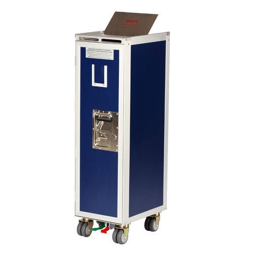 Aircraft cabin waste trolley - AWH-1D - Tianchang Cheers Metal Limited / Tianchang Avn Gse Nanjing Ltd. - half-size