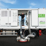airport runway cleaning machine