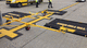 airport sweeper / towed / compact