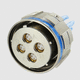data connector / PCB / for aircraft / ARINC