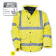 work jacket / for runway personnel / high-visibility / waterproof