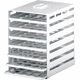 aircraft cabin oven rack / aluminum / KSSU