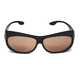 safety glasses / sun / for pilot / steel