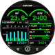 electronic tachometer / TSO / illuminated