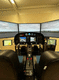 aircraft simulator / motion / flight / FNPT II