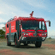 4x4 fire truck / for airport / fast intervention / with telescopic water cannon
