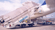 boarding stairs / emergency / telescopic / with covered area