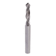solid drill bit / for CFRP / for aluminum / for aeronautics