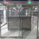 customs counter / security screening / for airport