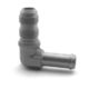 threaded fittings / 90° angle / air and gas / fuel oil