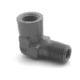 threaded fittings / 90° angle / air and gas / fuel oil