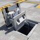ground power unit hatch pit / hangar